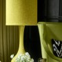 Family Fun Meets Moody Members Club | Lamp reading area detail | Interior Designers